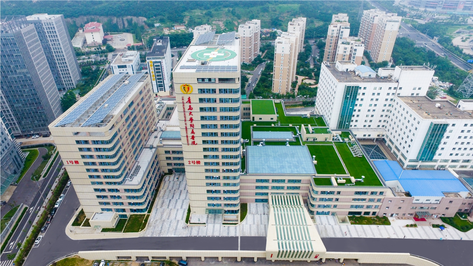 青島大學(xué)附屬醫(yī)院門診實(shí)訓(xùn)綜合樓工程(魯班獎工程) 