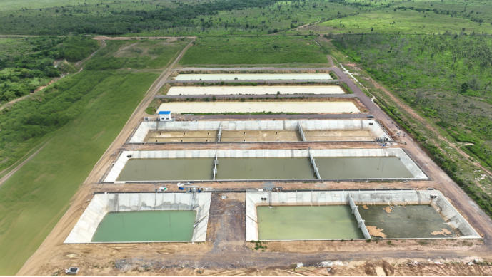 柬埔寨斯努工業(yè)園污水處理廠